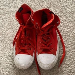 Red HighTop Converse